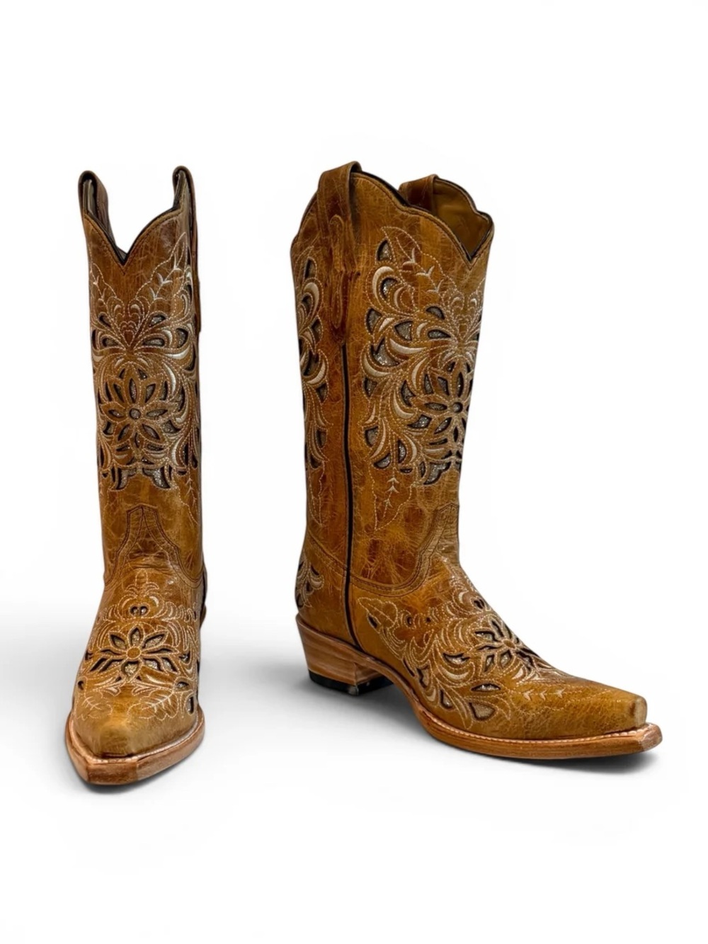 Stondro Boots Embroidered Women's Western Heeled Boots